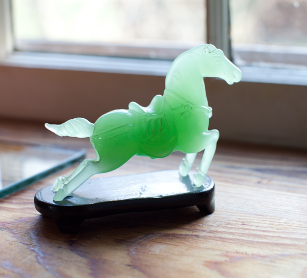 Jade horse photo